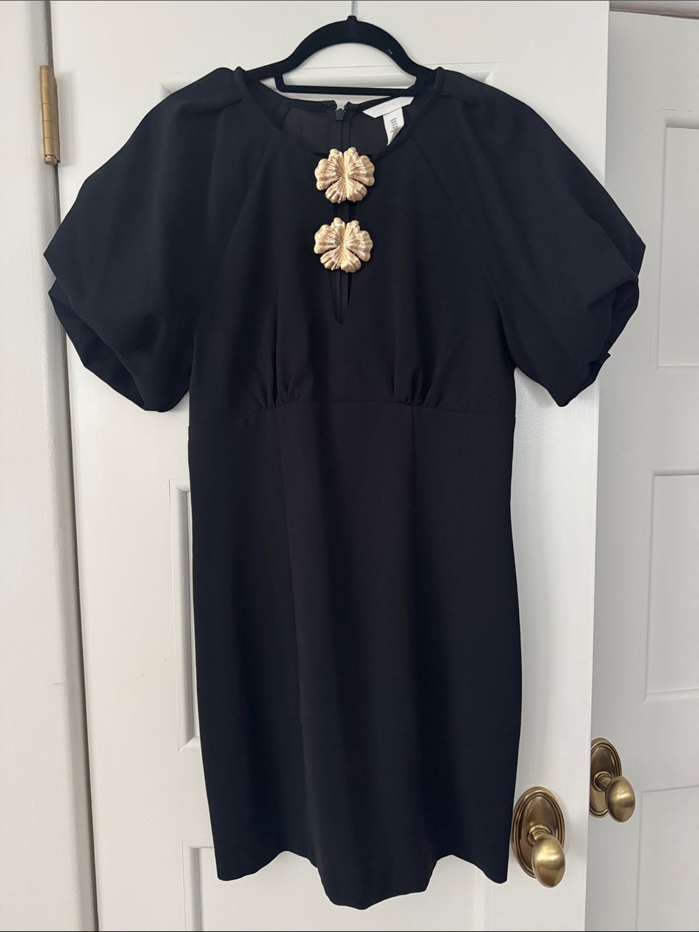 H&M Short Black Dress Size Medium